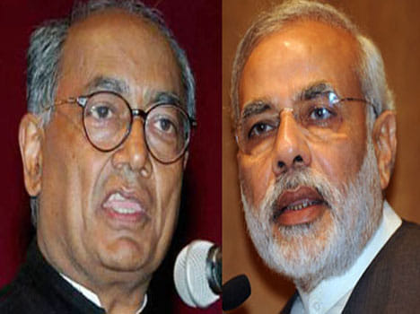 am not like modi who hid his wife: digvijay