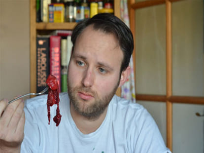 man ate wife's placenta