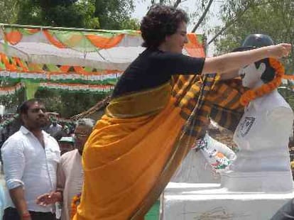 Priyanka gandhi gave statement on speculation