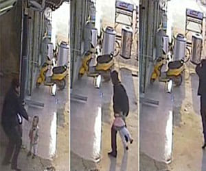 man hurled one year old