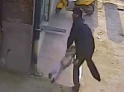 man hurled one year old