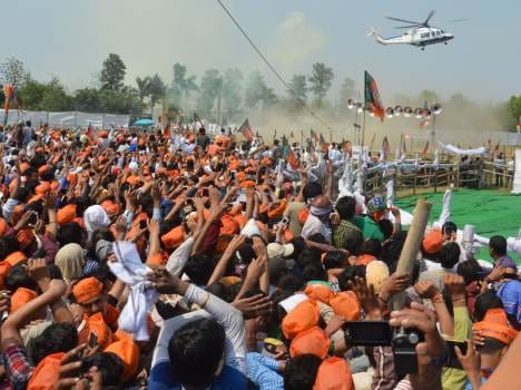 BJP hires helicopters for Bihar election 
