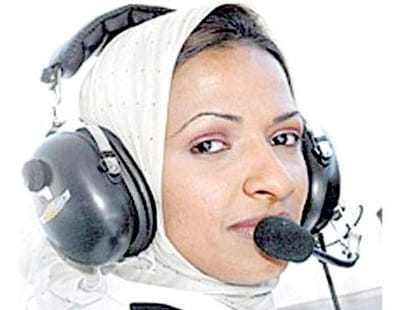 first woman pilot of saudi arabia is more known for her name