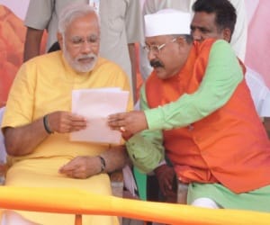 rss campaigner for modi in varanasi