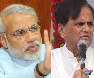 ahmad patel denies for any friendship with modi