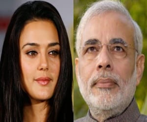 Priti Zinta twitt on Modi issue
