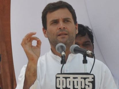 congress won't support third front to form govt: rahul gandhi