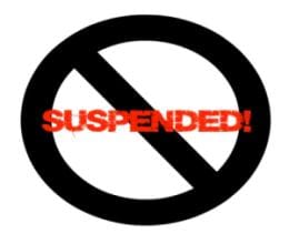 The headmistress was suspended