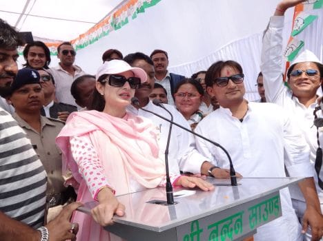 bollywood star in election campaigning