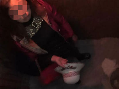 husband locks wife under cellar