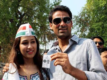 only 3 sport person won loksabha election