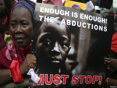 boko haram abducted eight girls in nigerian