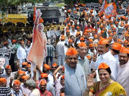 modi wave to be tested tomorrow