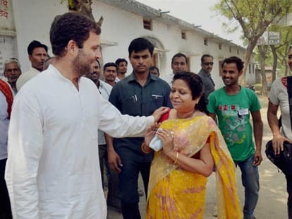 RAHUL GANDHI ROADSHOW IN VARANASI