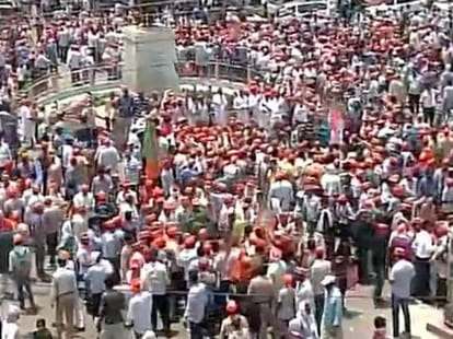 bjp calls of protest in varanasi