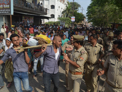 disturbance in kanpur