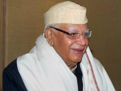n d tiwari blesses to mulayam singh