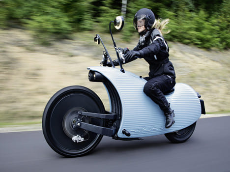 World's first electro motorbike Johammer 
