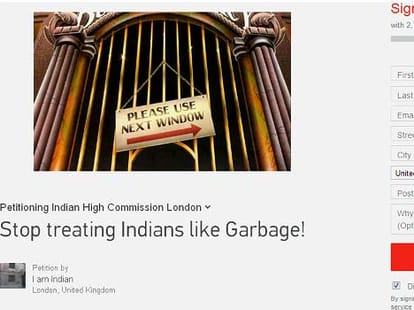 don't treat to people of india like garbage