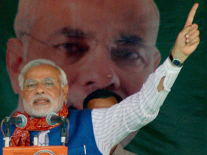 Furore after Modi's message release