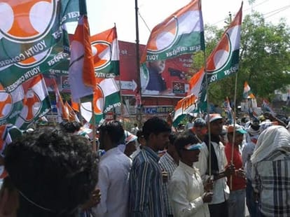 rahul gandhi's roadshow in varanasi