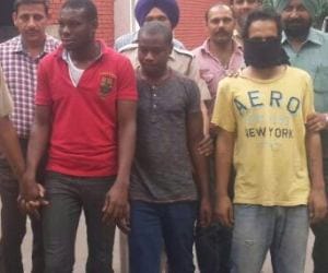 Punjab Police arreste six Nigerian drug smugglers