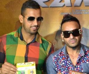 Singer Garry Sandhu and Jazzybi in Chandigarh