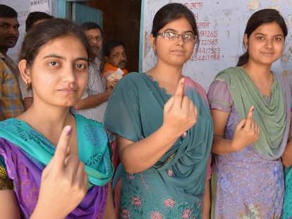 Highest voting after 1984 in india