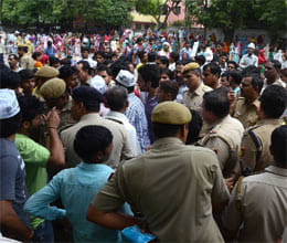 Senior Citizens protested