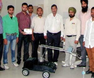 Bomb Disposal Robot by Ambala Polytechnique Students