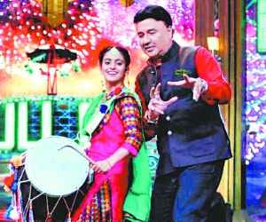 Chandigarh Girl Jahangeet with Anu Malik in Reality Show