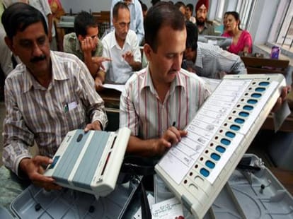 do u know how evm votes are counted 