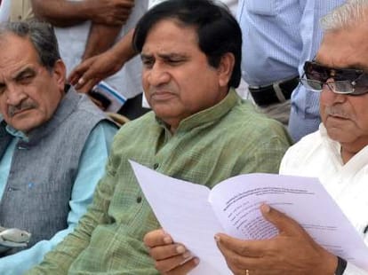 congress leader rao dharmpal will not contest election.