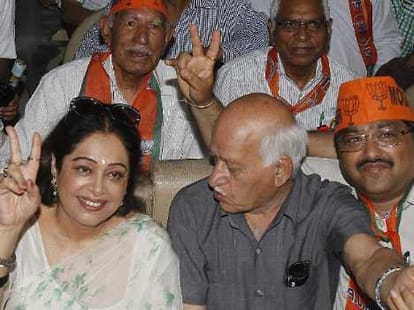 Chandigarh MP Kiran Kher in City