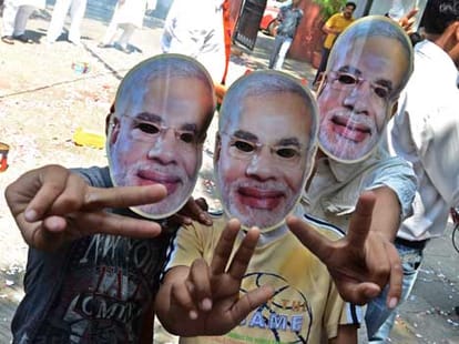 BJP got majority in Lok Sabha 