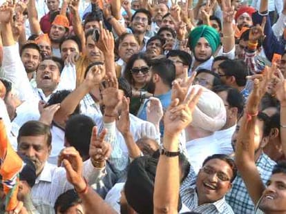 Chandigarh MP Kiran Kher in City