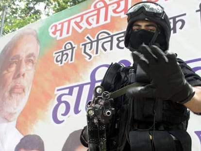 security agencies worked on pm modi's security plan.
