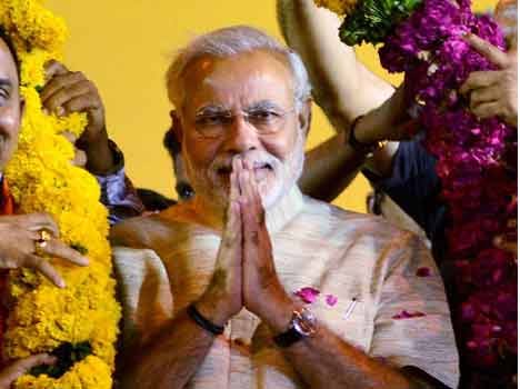 narendra modi's roadshow in delhi