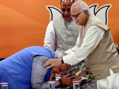 modi elected leader of bjp parliamentary group
