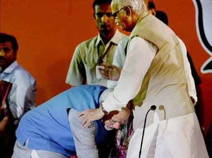 unknown teacher of narendra modi who tought to him well