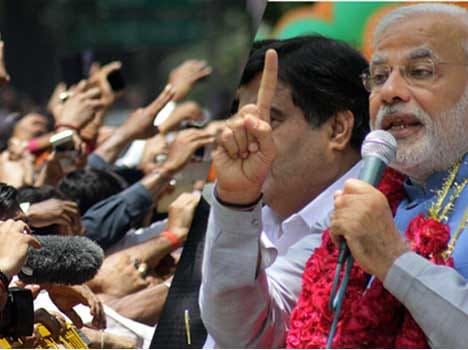 celebration of narendra modi in japan