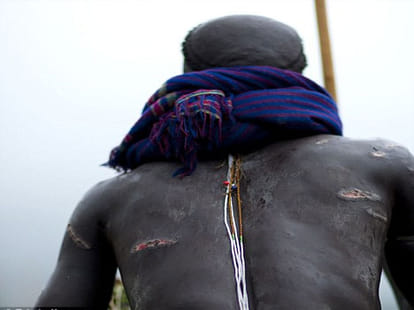 tribe where man has to get win a bloody fight to get a girl