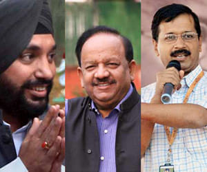 bjp congress and aap will form a joint government in delhi