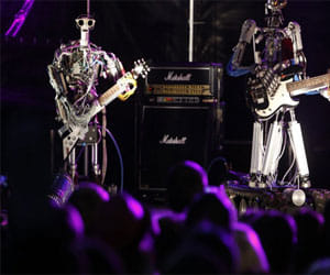 world's first robot music concert