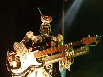 world's first robot music concert