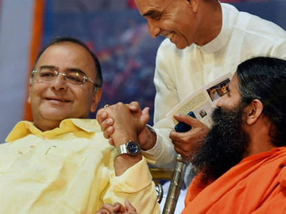 bjp compare ramdev with gandhi and jp