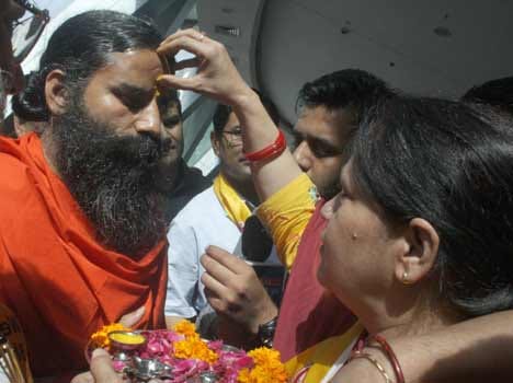 baba ramdev not attended swear in ceremony