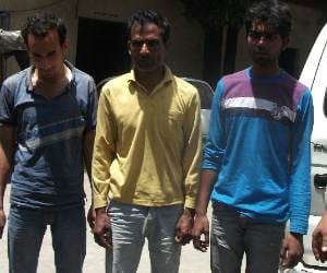 three ATM robbers arrest