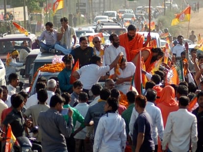 baba ramdev not attended swear in ceremony