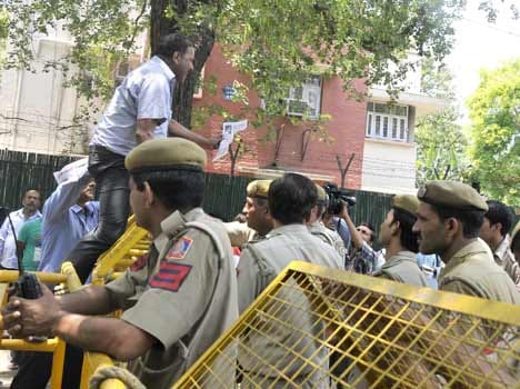 energy workers protest